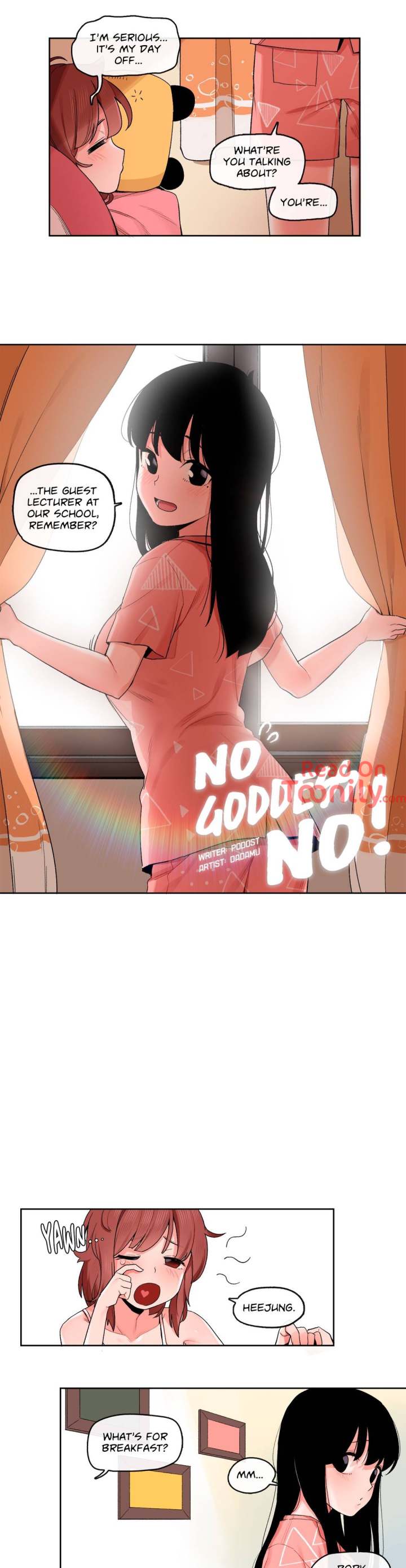 No Goddess, No! - Chapter 28 Page 2