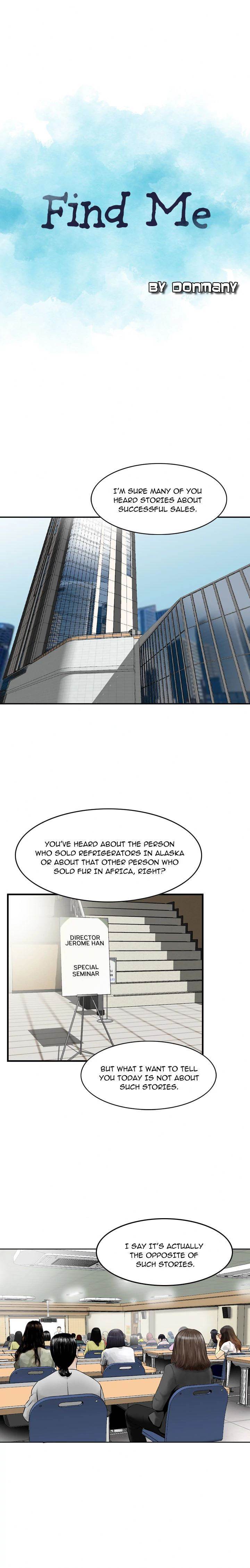 Find Me - Chapter 1 Page 1