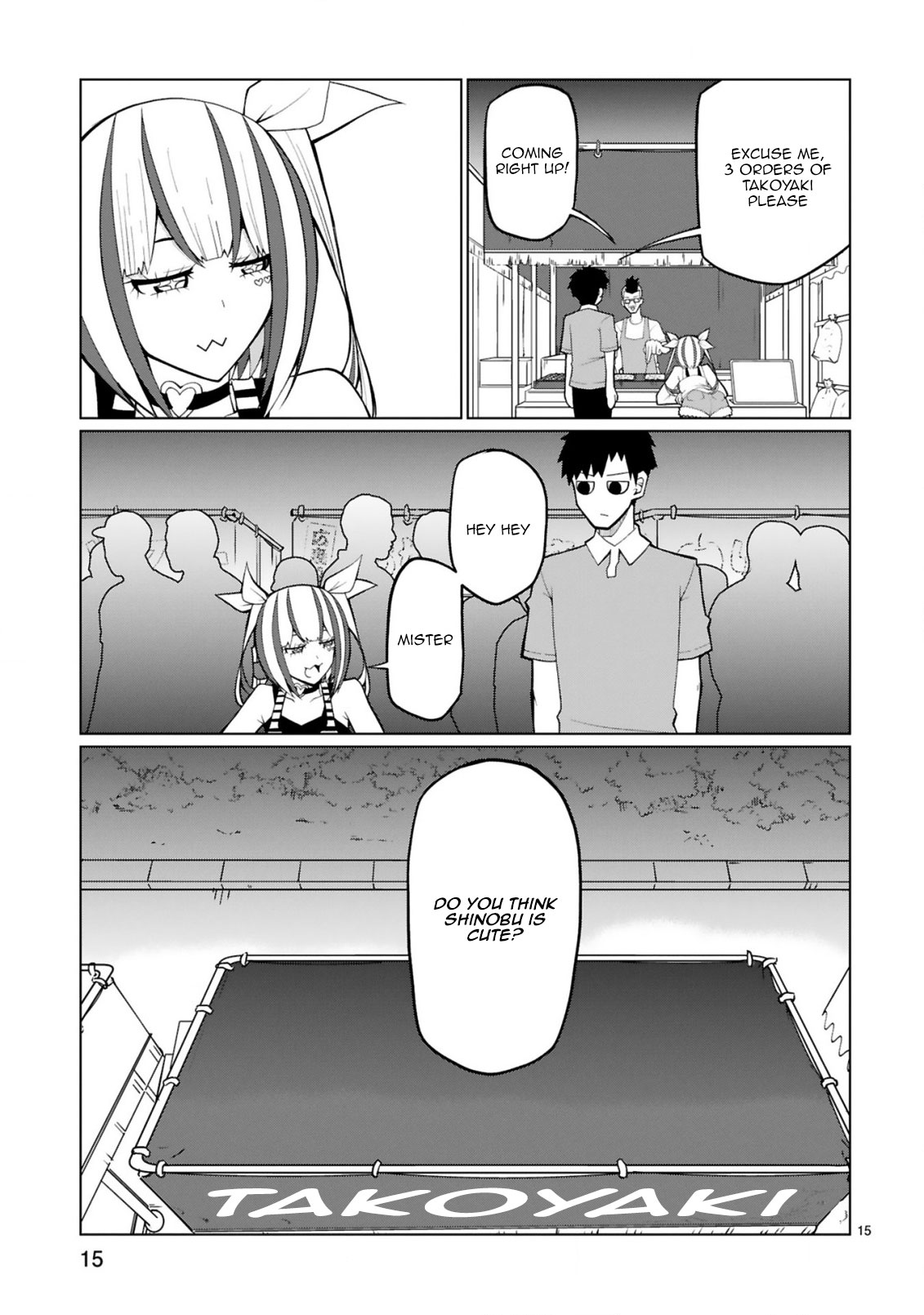 Tedama ni Toritai Kurokiya-san - Chapter 23 Page 15