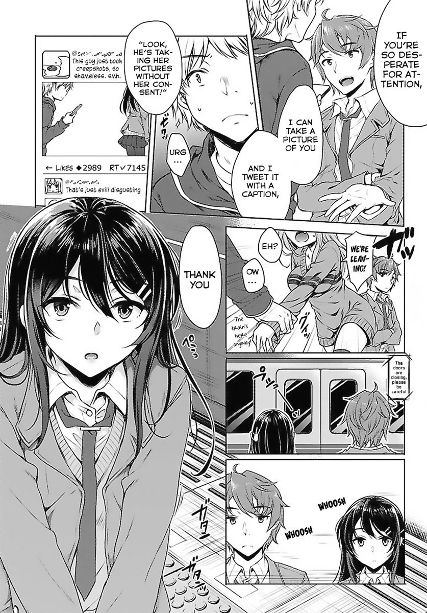 Seishun Buta Yarou wa Bunny Girl Senpai no Yume wo Minai - Chapter 2 Page 5