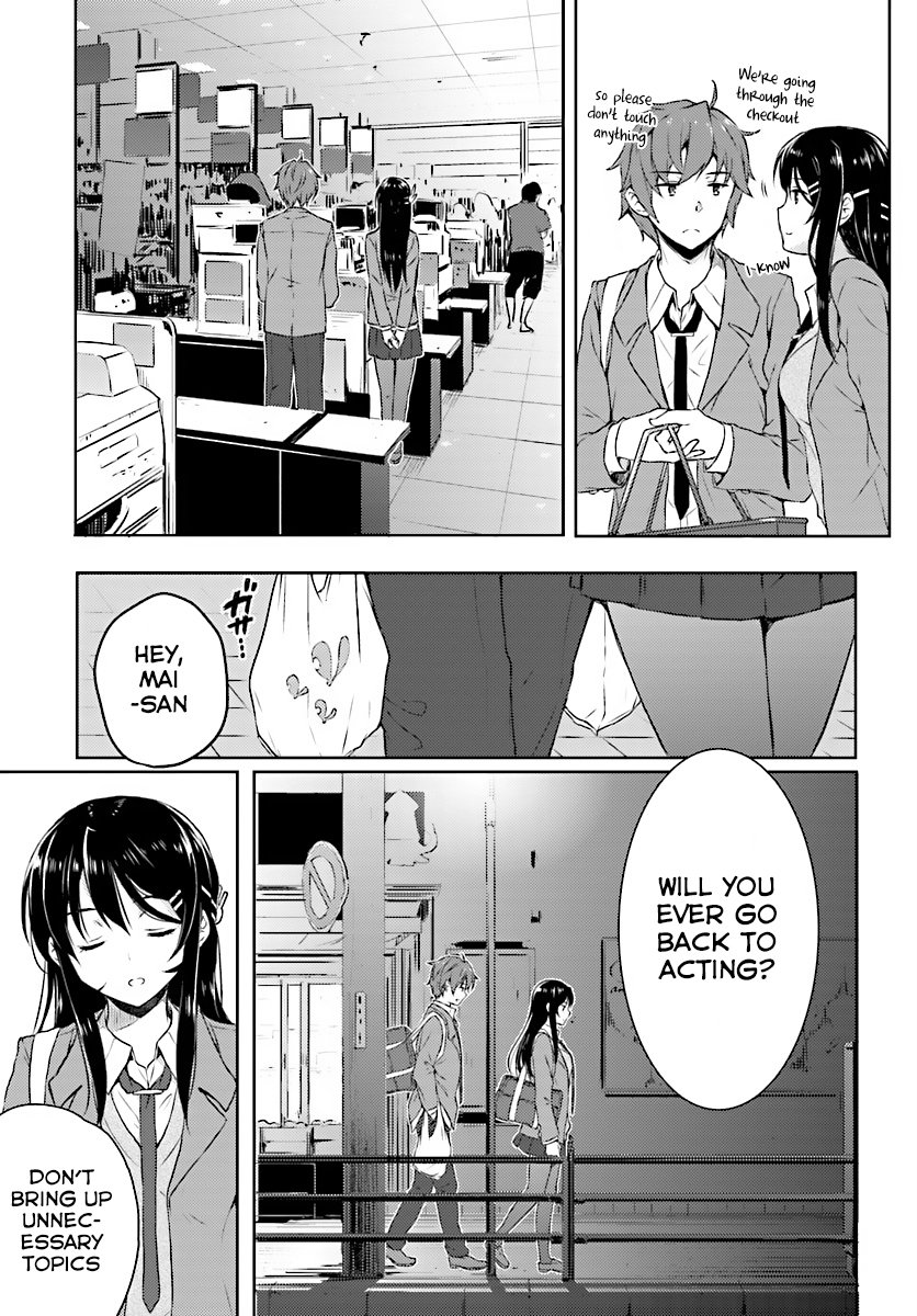 Seishun Buta Yarou wa Bunny Girl Senpai no Yume wo Minai - Chapter 8 Page 14