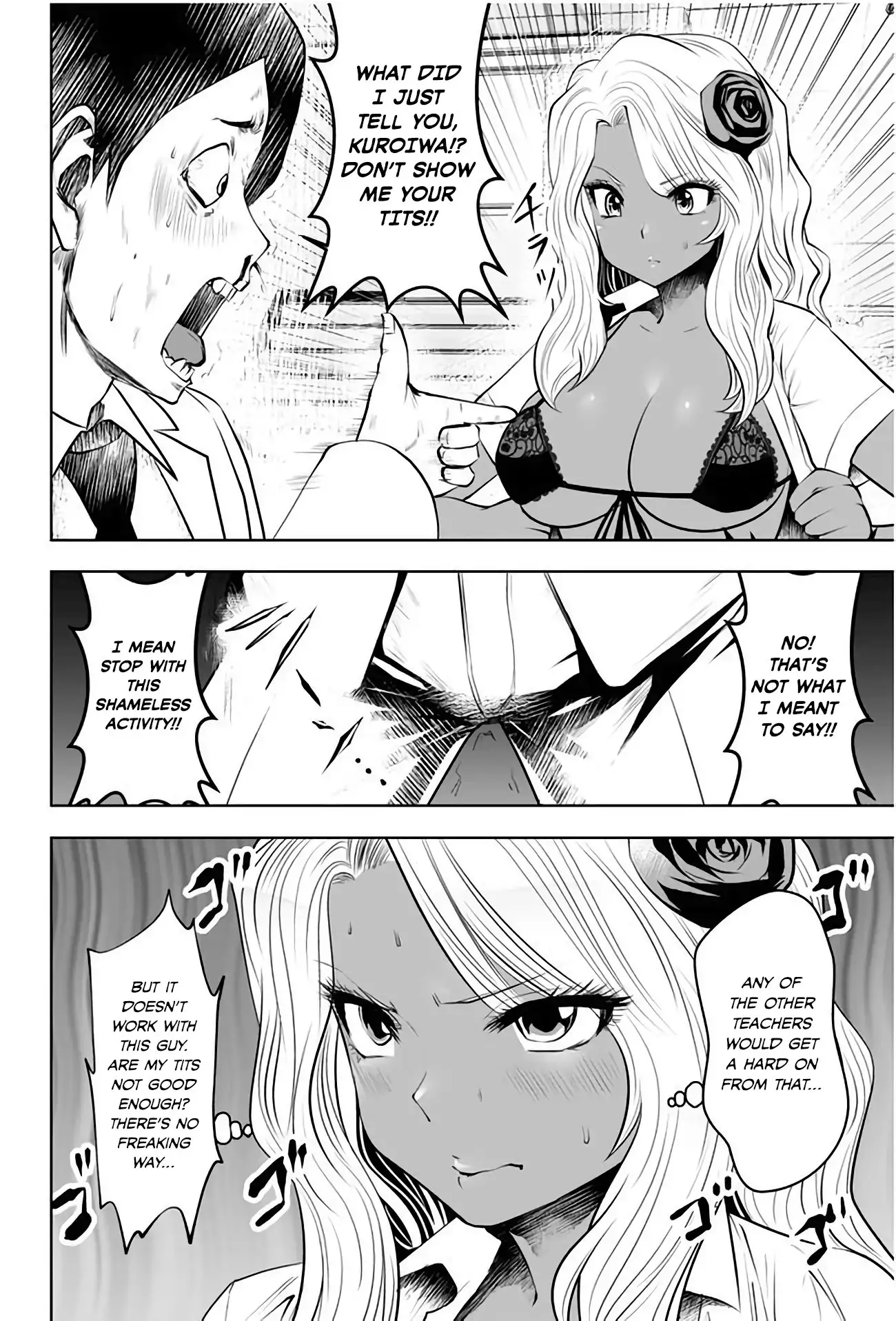 Black Gakkou ni Tsutometeshimatta Sensei - Chapter 3 Page 6