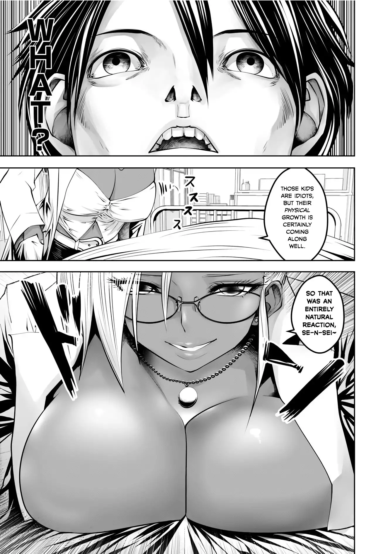 Black Gakkou ni Tsutometeshimatta Sensei - Chapter 4 Page 3