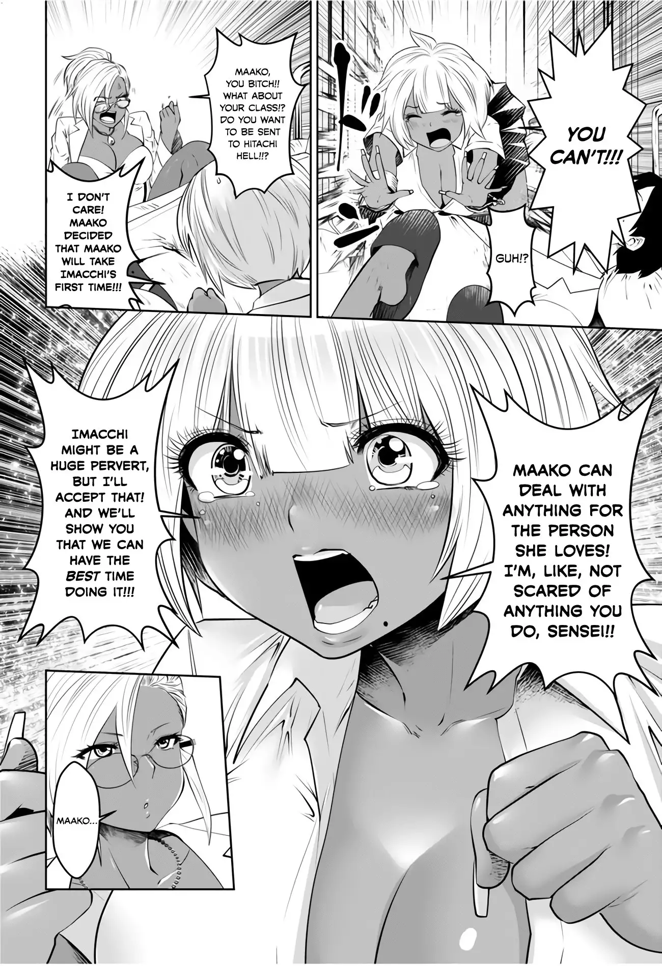 Black Gakkou ni Tsutometeshimatta Sensei - Chapter 4 Page 6