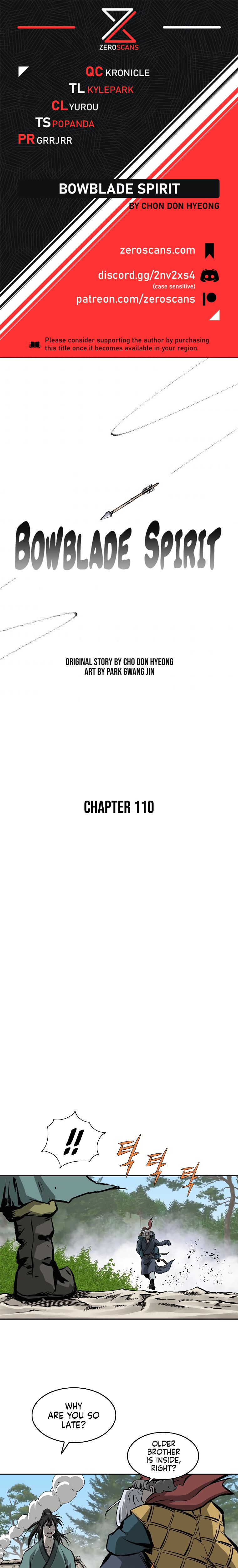Bowblade Spirit - Chapter 110 Page 1