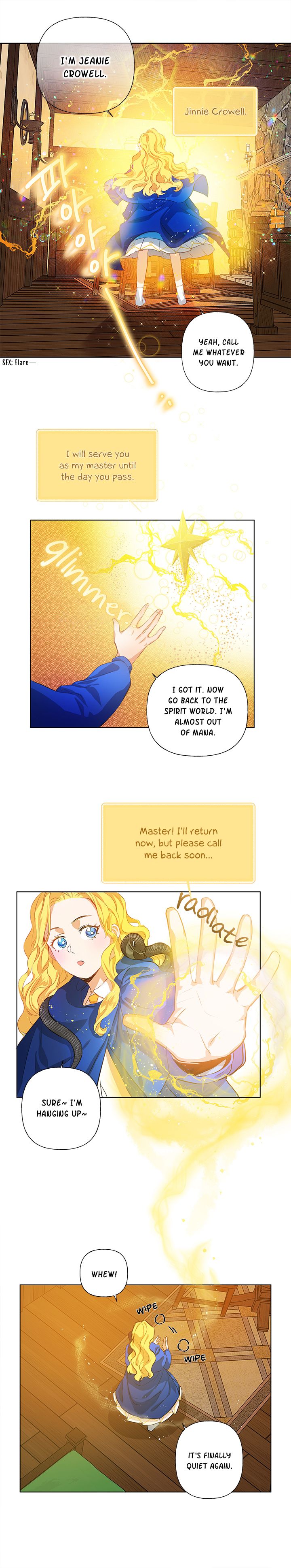 The Golden Haired Elementalist - Chapter 17 Page 8