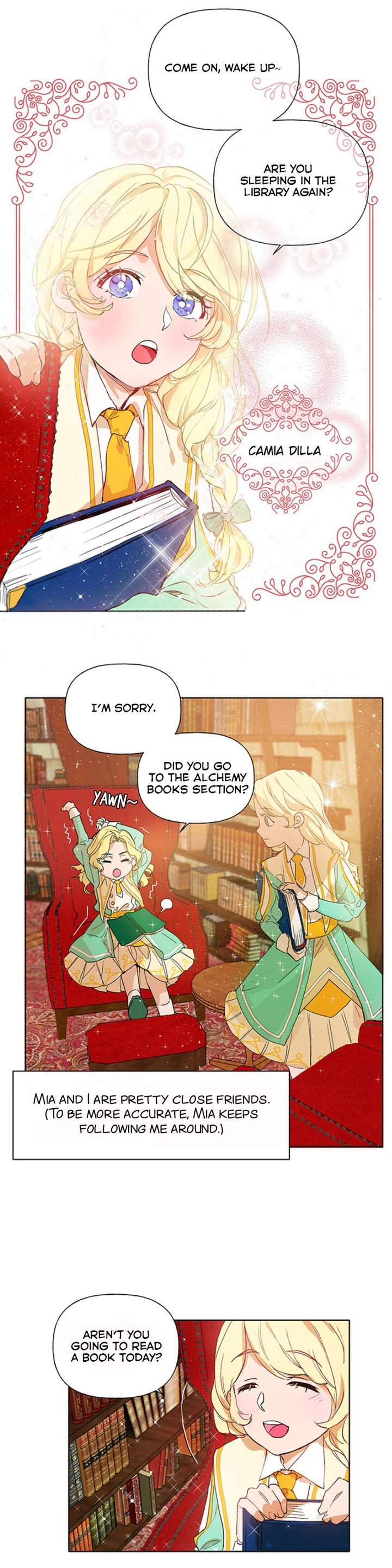 The Golden Haired Elementalist - Chapter 2 Page 16