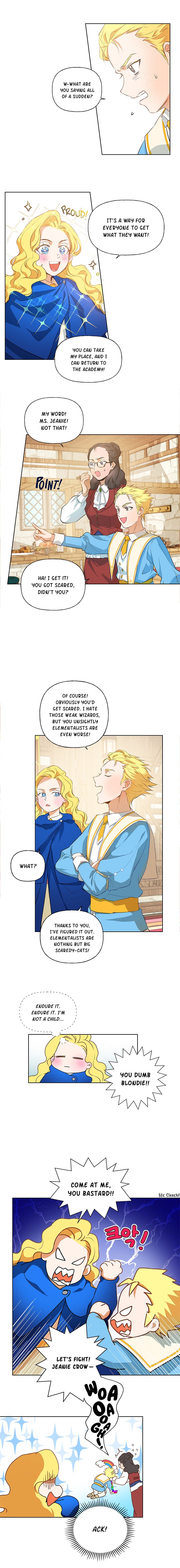 The Golden Haired Elementalist - Chapter 24 Page 8