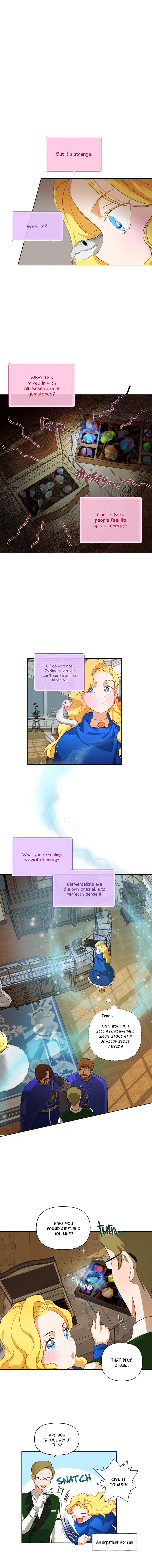 The Golden Haired Elementalist - Chapter 28 Page 1