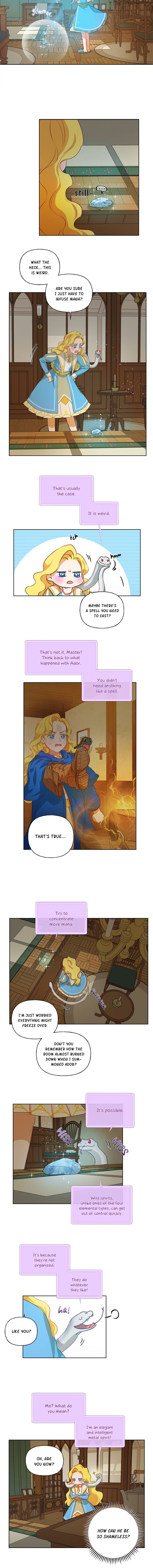 The Golden Haired Elementalist - Chapter 28 Page 9