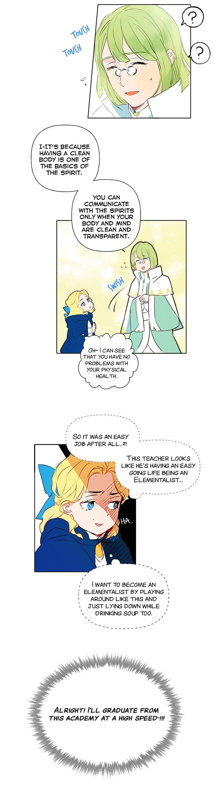 The Golden Haired Elementalist - Chapter 3 Page 18