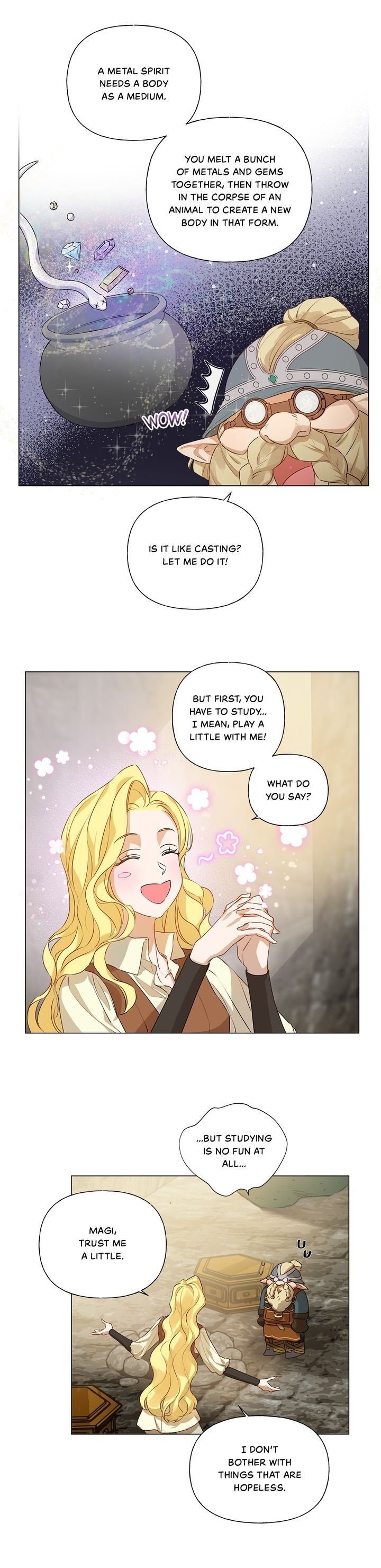 The Golden Haired Elementalist - Chapter 49 Page 16