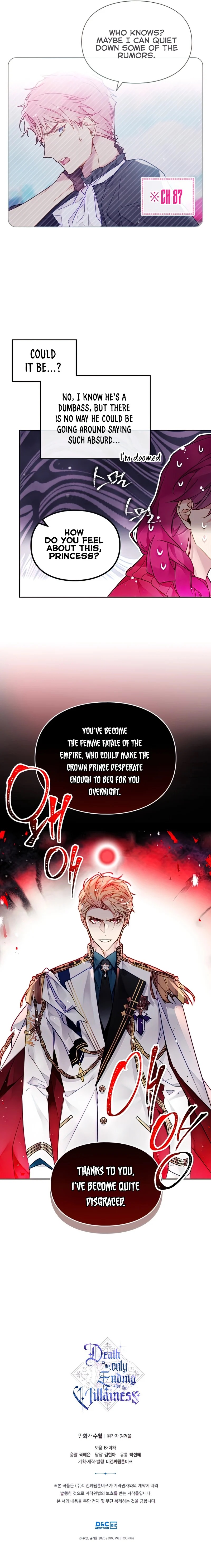 Death Is The Only Ending For The Villainess - Chapter 99 Page 7