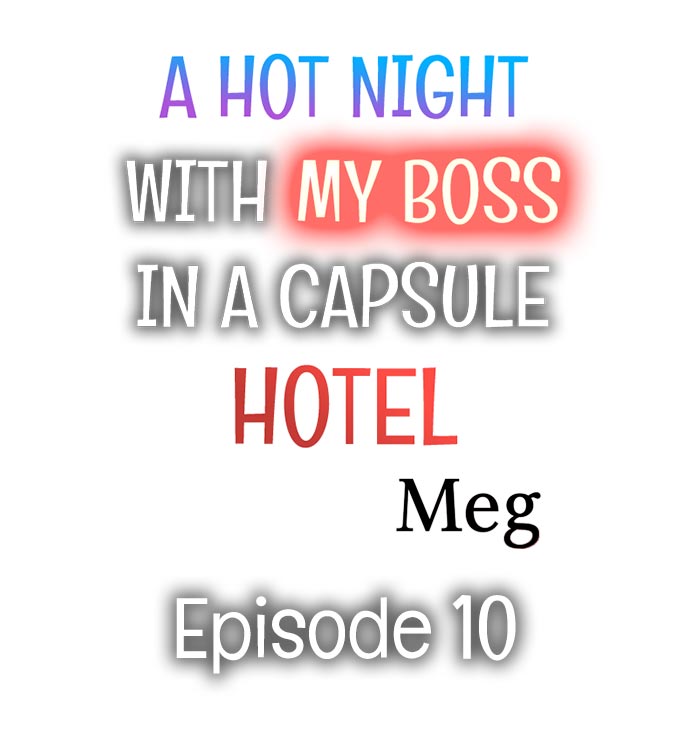 A Hot Night With My Boss in a Capsule Hotel - Chapter 10 Page 1