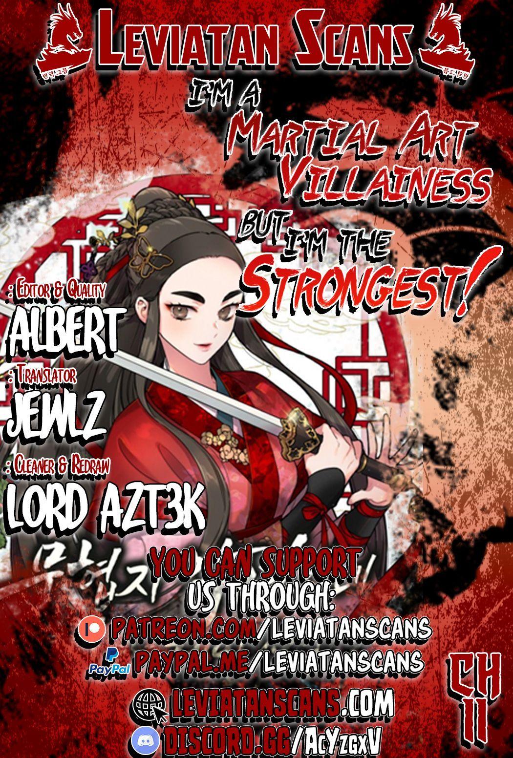 I’m a Martial Art Villainess but I’m the Strongest! - Chapter 11 Page 1