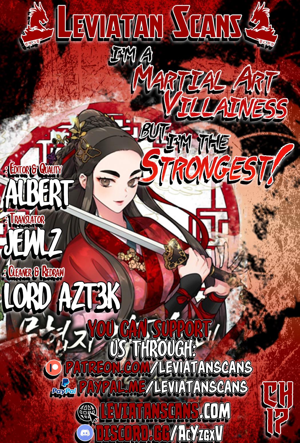 I’m a Martial Art Villainess but I’m the Strongest! - Chapter 17 Page 1