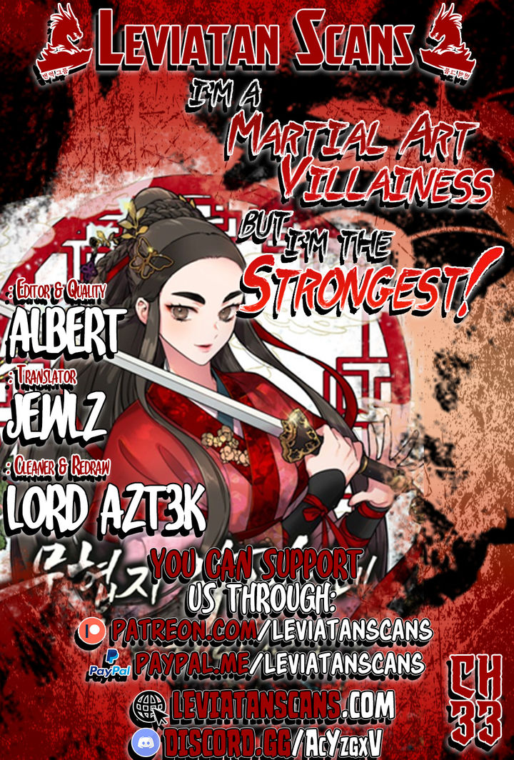 I’m a Martial Art Villainess but I’m the Strongest! - Chapter 33 Page 1