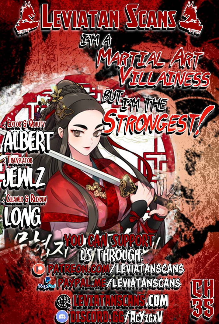 I’m a Martial Art Villainess but I’m the Strongest! - Chapter 35 Page 1
