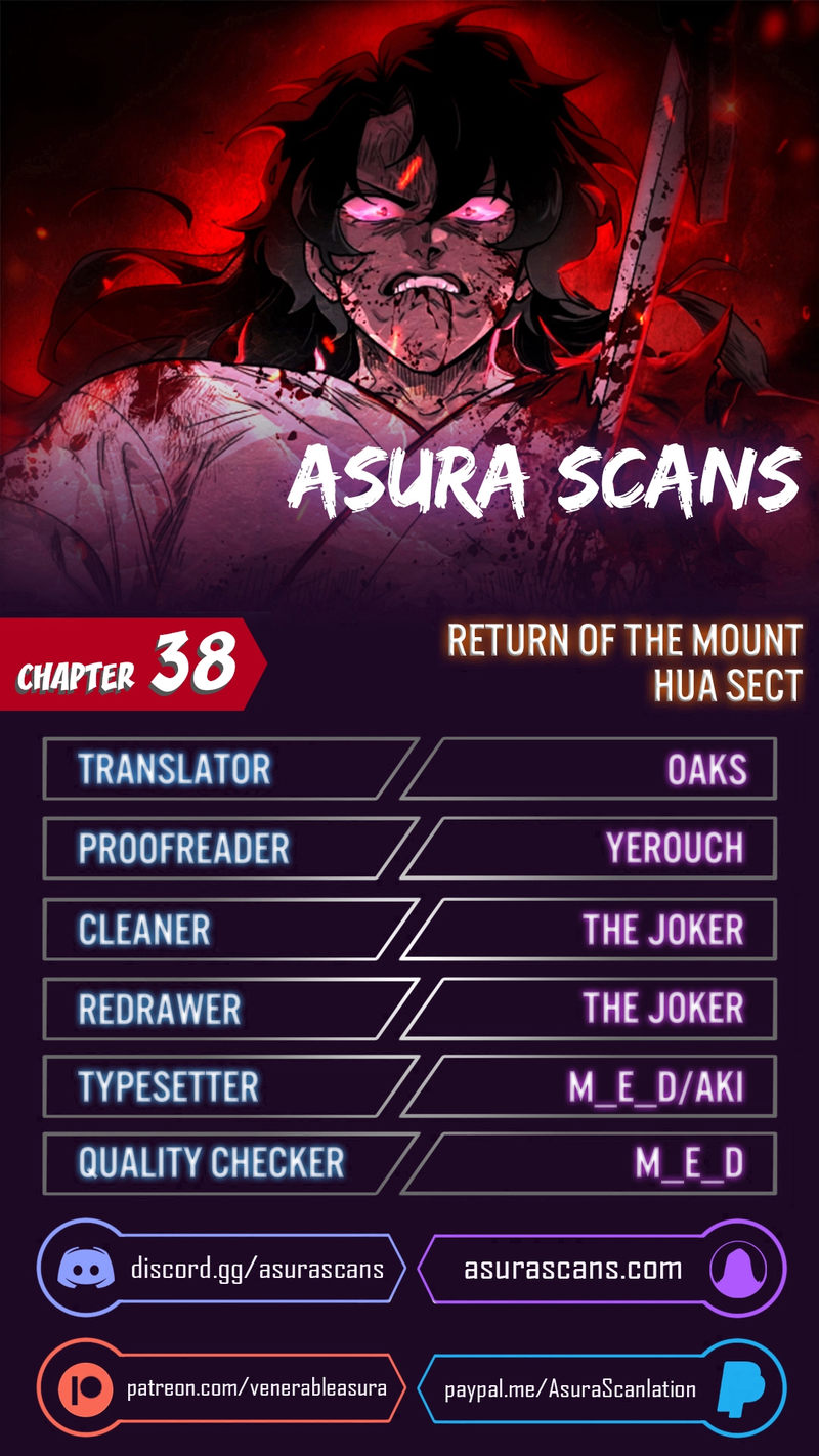 Return of the Mount Hua Sect - Chapter 38 Page 1