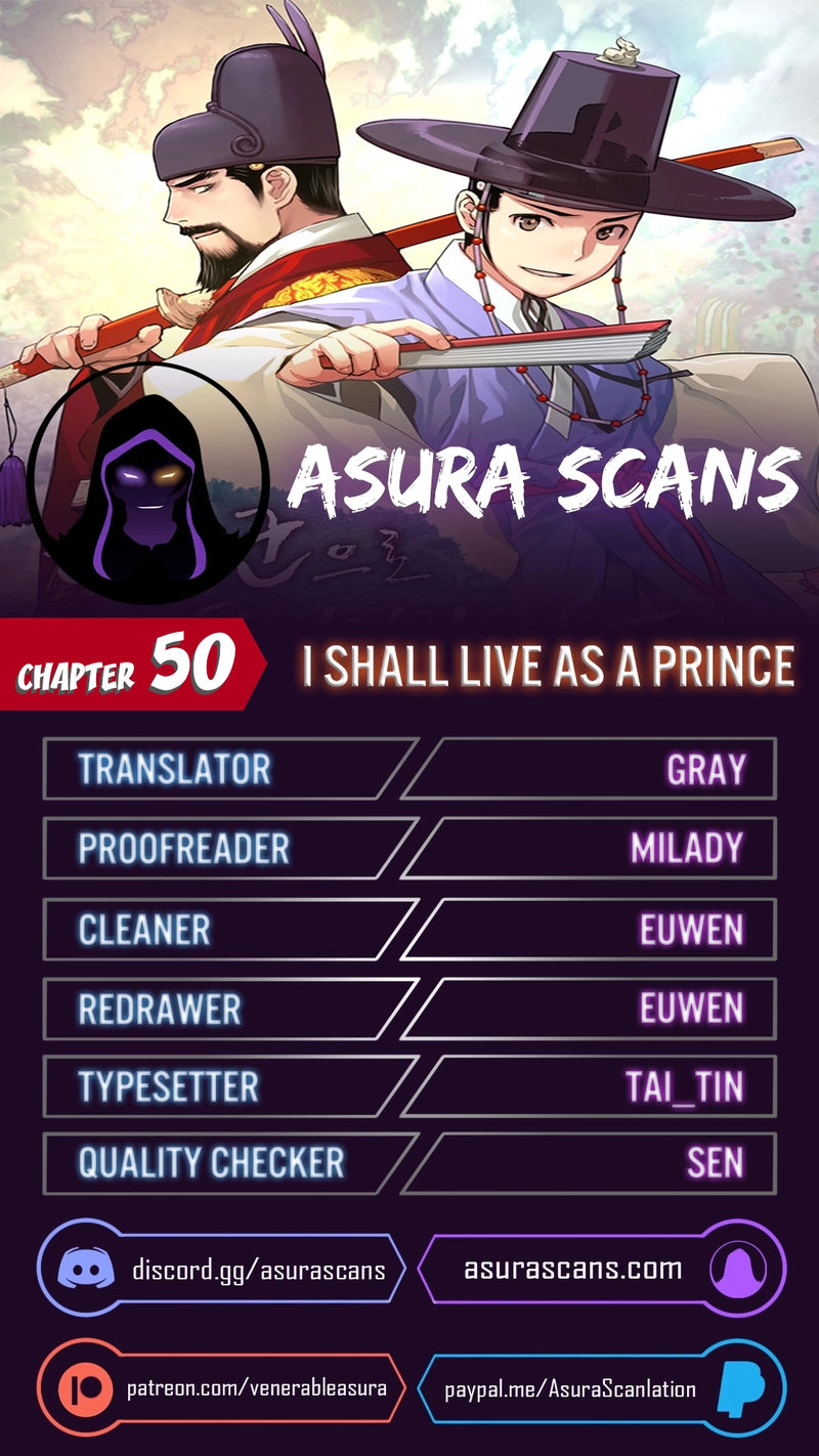 I Shall Live as a Prince - Chapter 50 Page 1