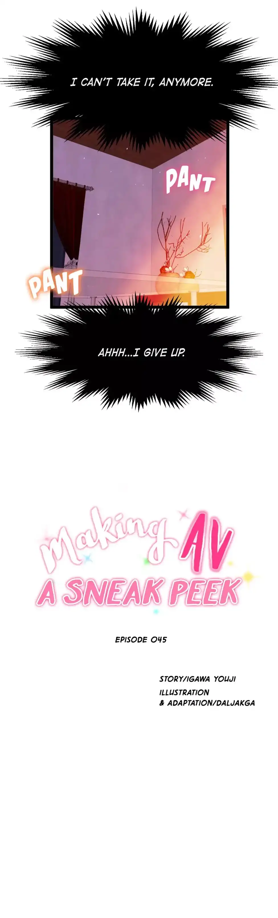 Making AV: A Sneak Peek - Chapter 45 Page 11