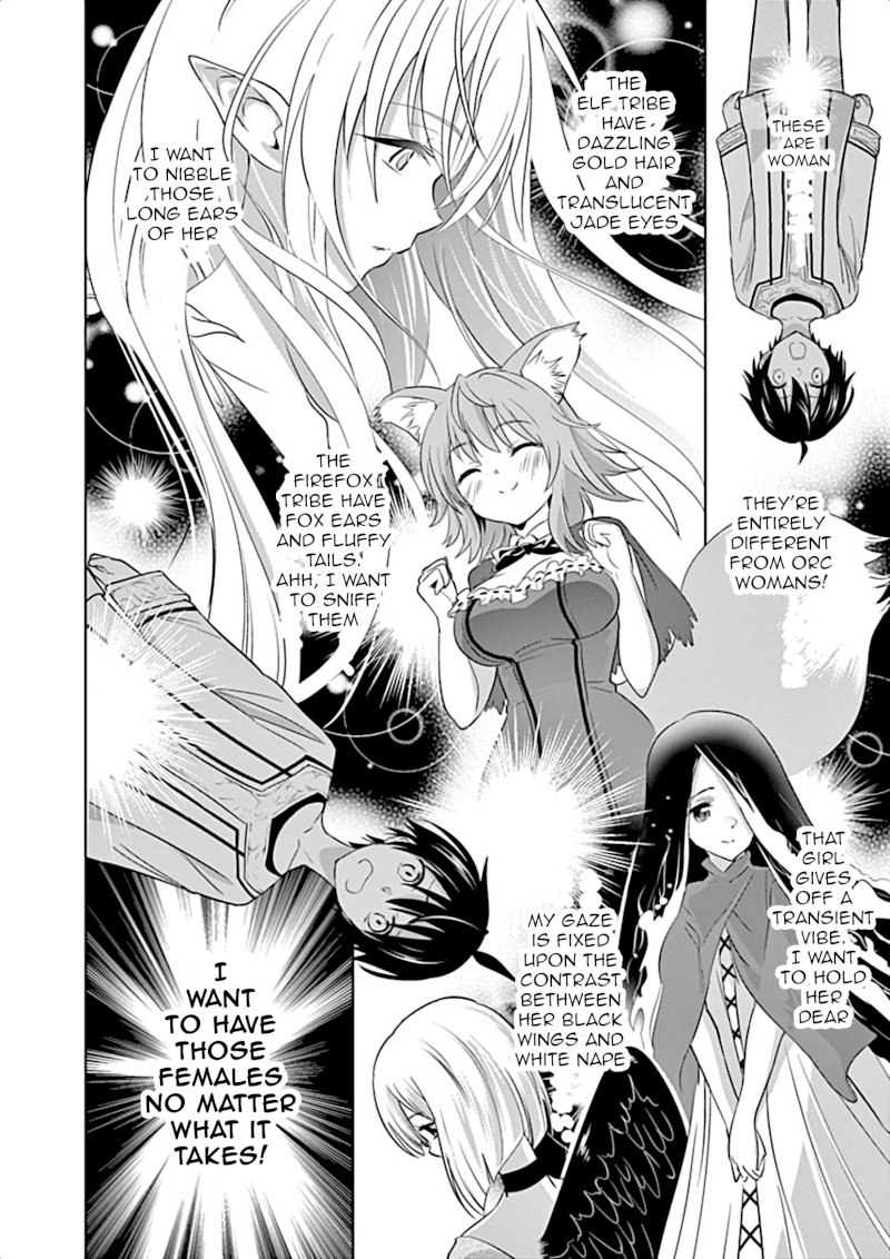 Shijou Saikyou Orc-san no Tanoshii Tanetsuke Harem Zukuri - Chapter 1 Page 26