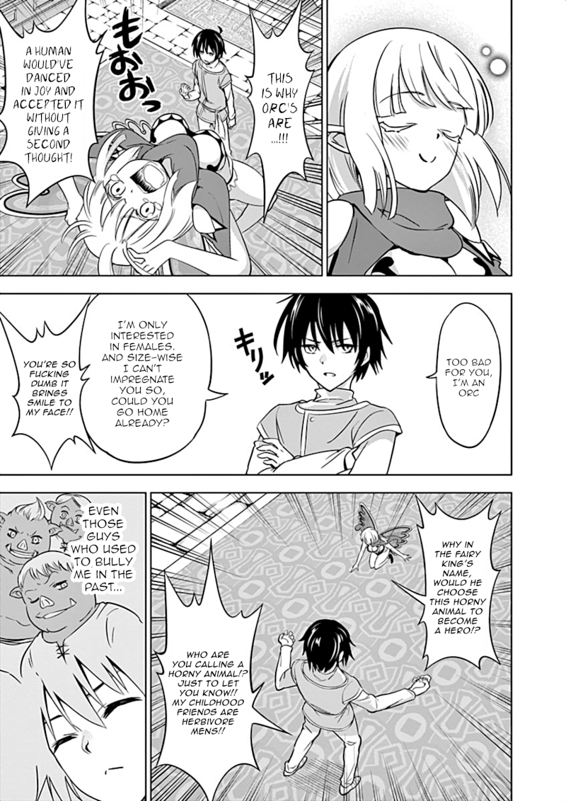 Shijou Saikyou Orc-san no Tanoshii Tanetsuke Harem Zukuri - Chapter 7 Page 4