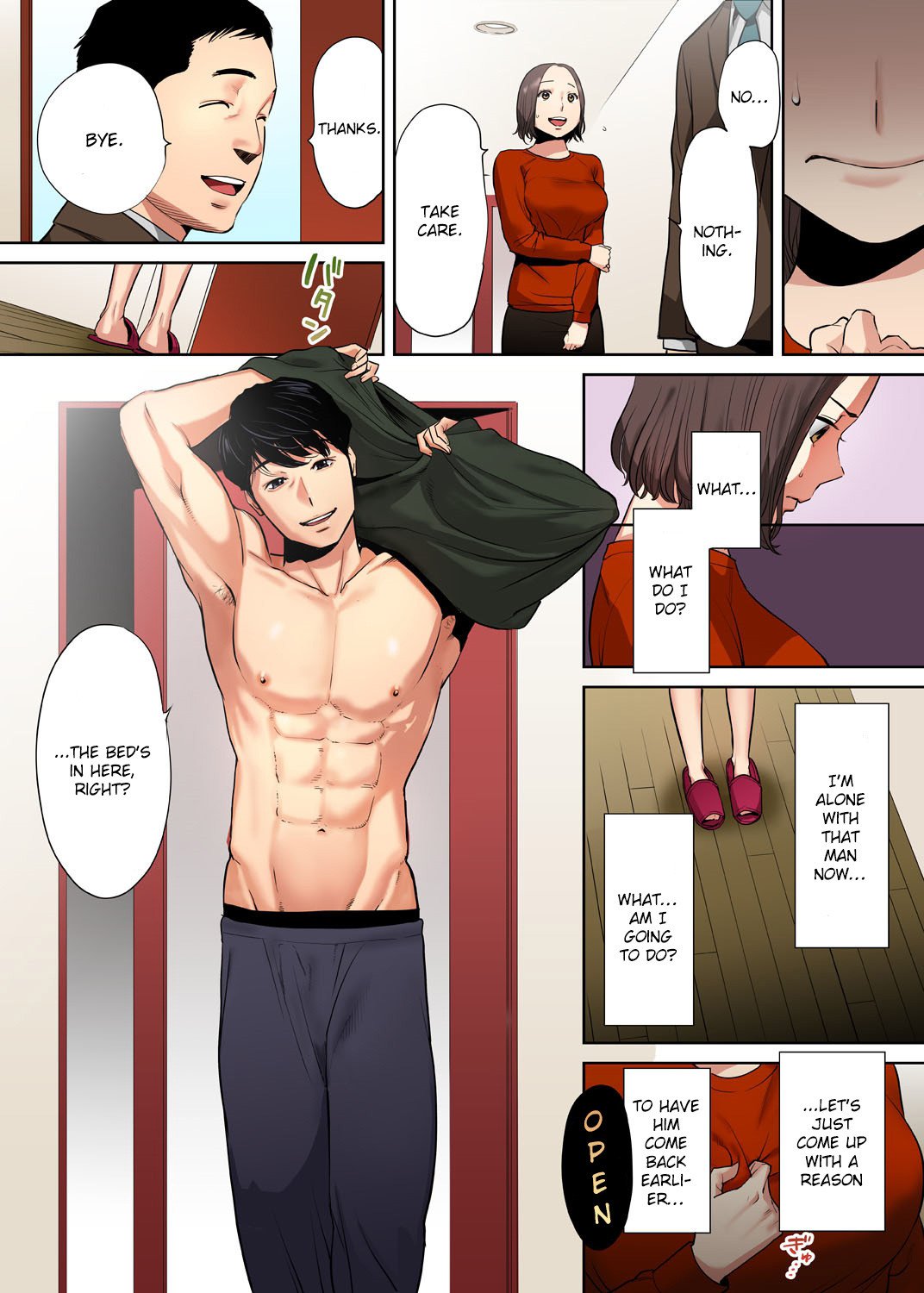 I’m Cumming From my Husband’s Subordinate - Chapter 1 Page 21