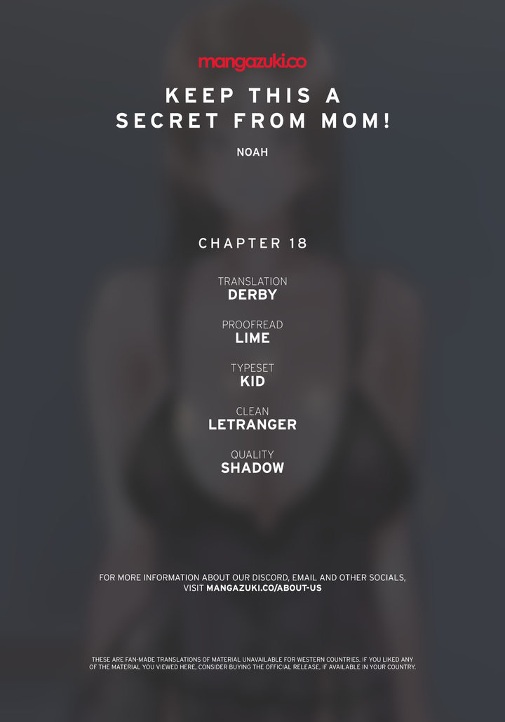 Keep it a secret from your mother! - Chapter 18 Page 1