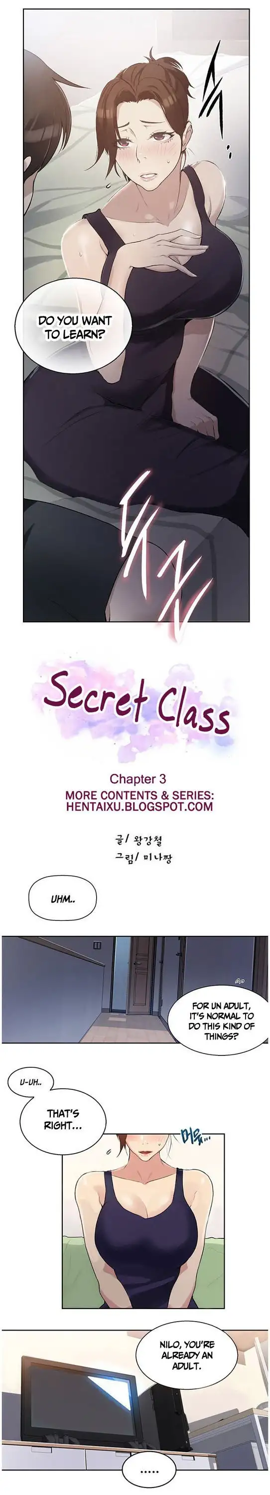 Secret Class - Chapter 3 Page 1