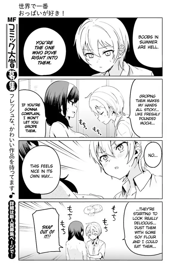 Sekai de Ichiban Oppai ga Suki! - Chapter 18 Page 9