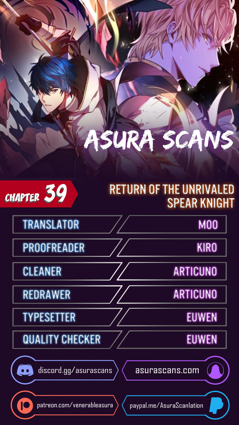 Return of the Legendary Spear Knight - Chapter 39 Page 1