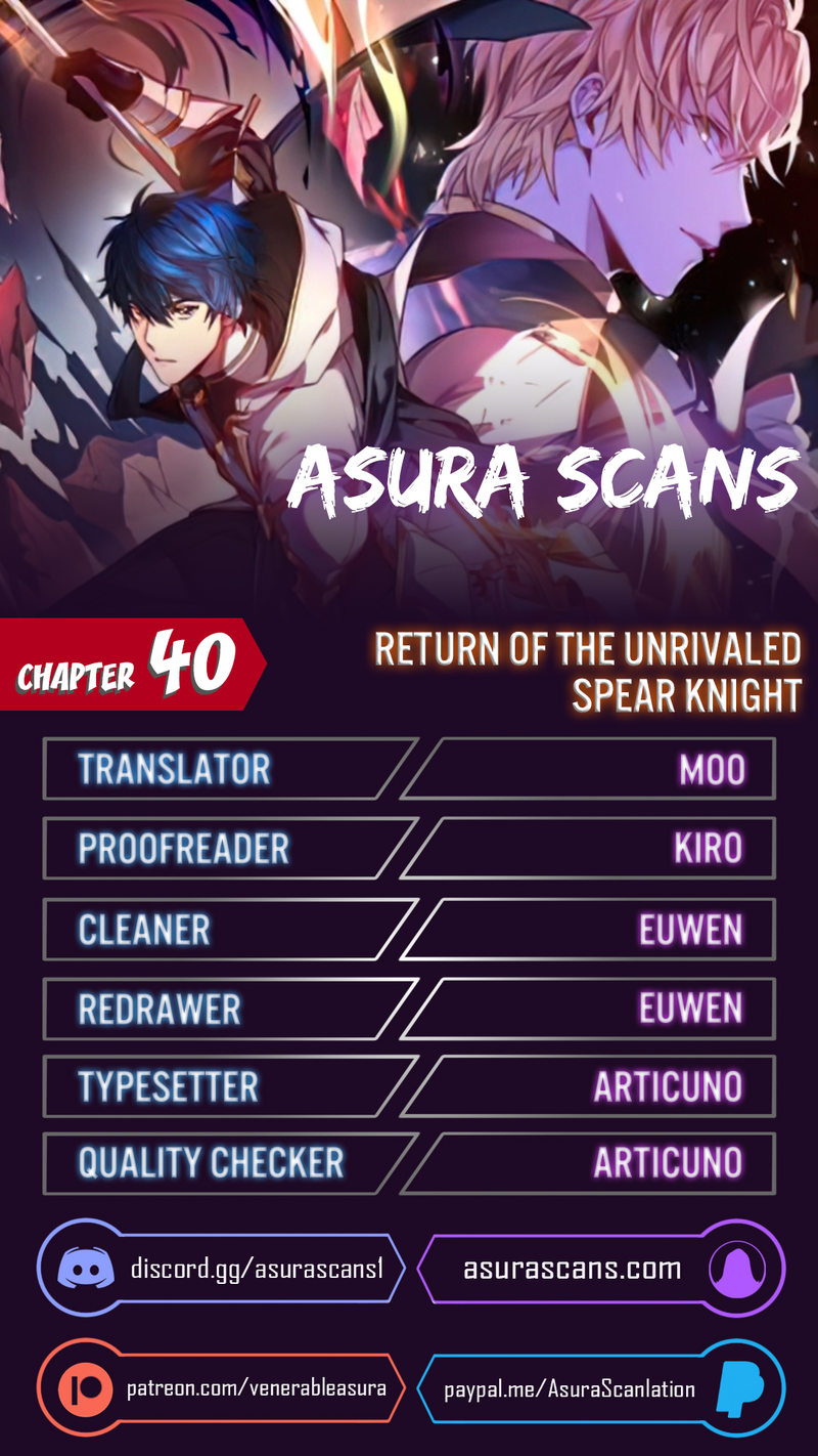 Return of the Legendary Spear Knight - Chapter 40 Page 1