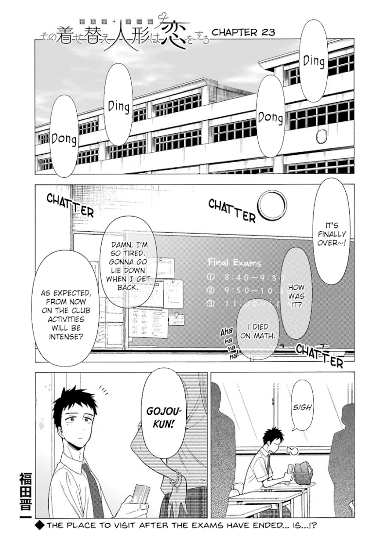 Sono Bisque Doll wa Koi wo suru - Chapter 23 Page 1
