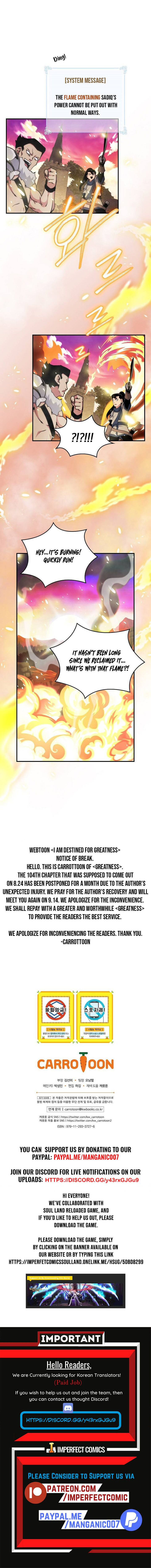 I’m Destined For Greatness! - Chapter 103 Page 12