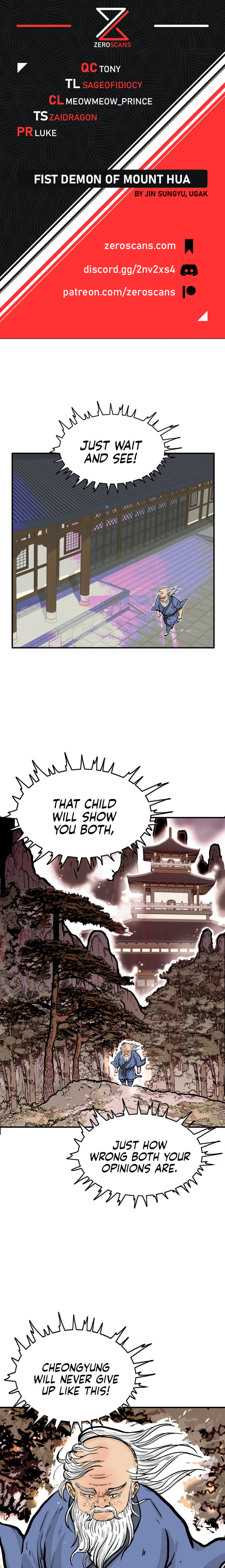 Fist demon of Mount Hua - Chapter 10 Page 1