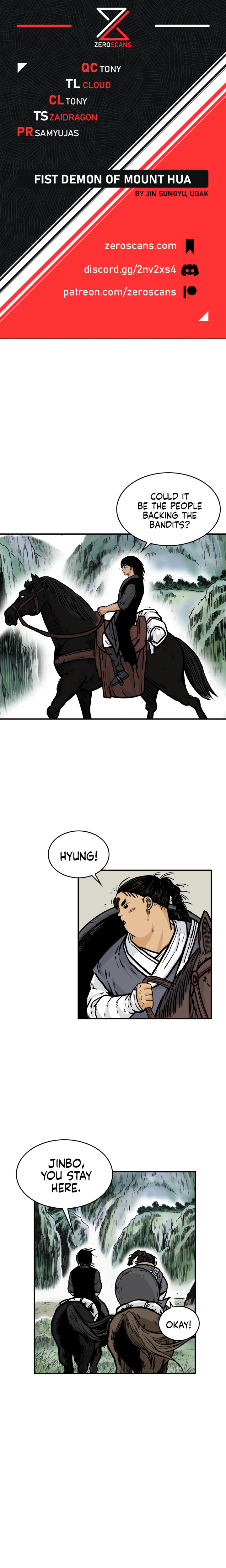 Fist demon of Mount Hua - Chapter 35 Page 1
