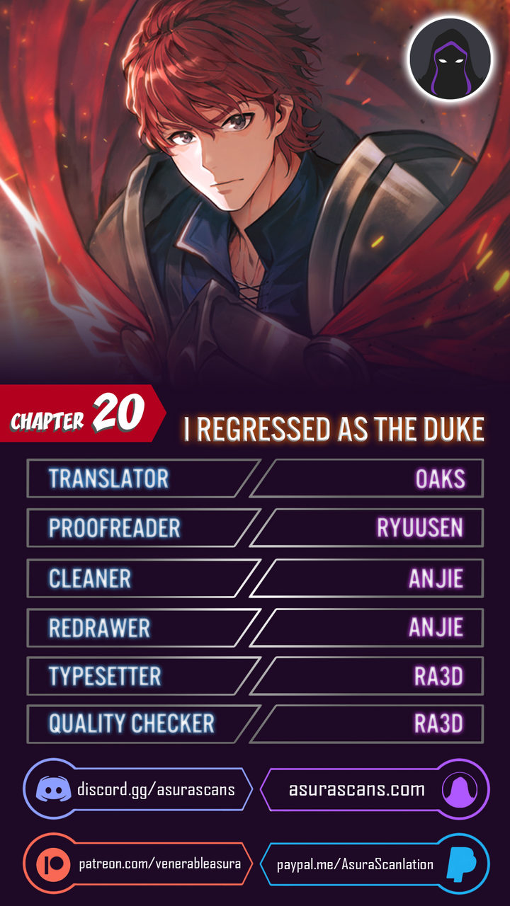 I Regressed As The Duke - Chapter 20 Page 1