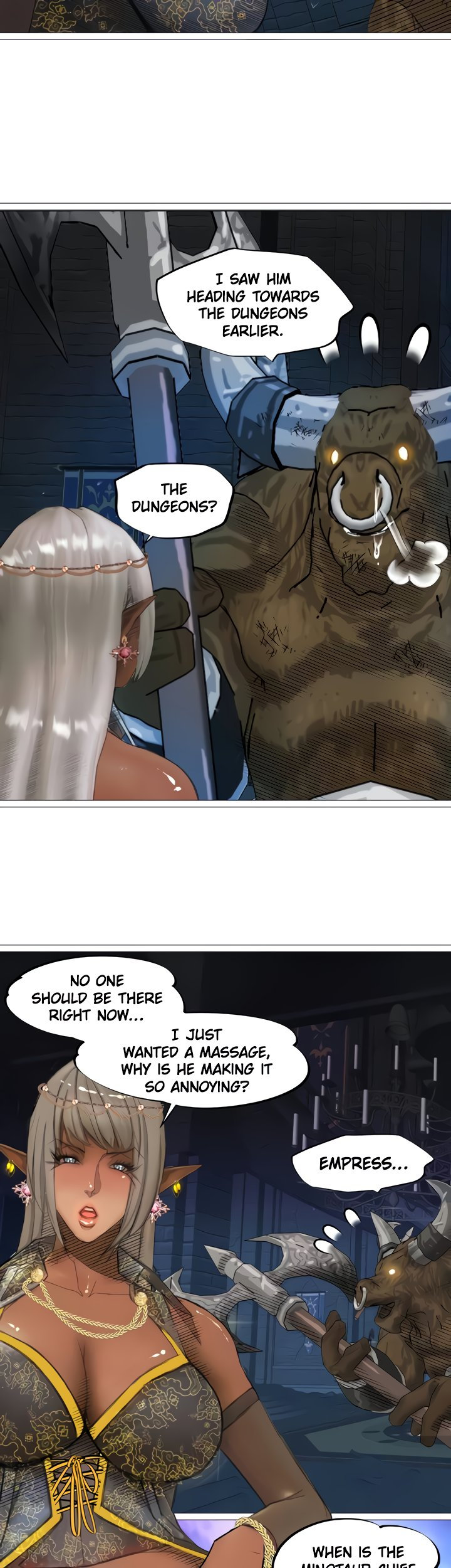The DARK ELF QUEEN and the SLAVE ORC - Chapter 29 Page 2