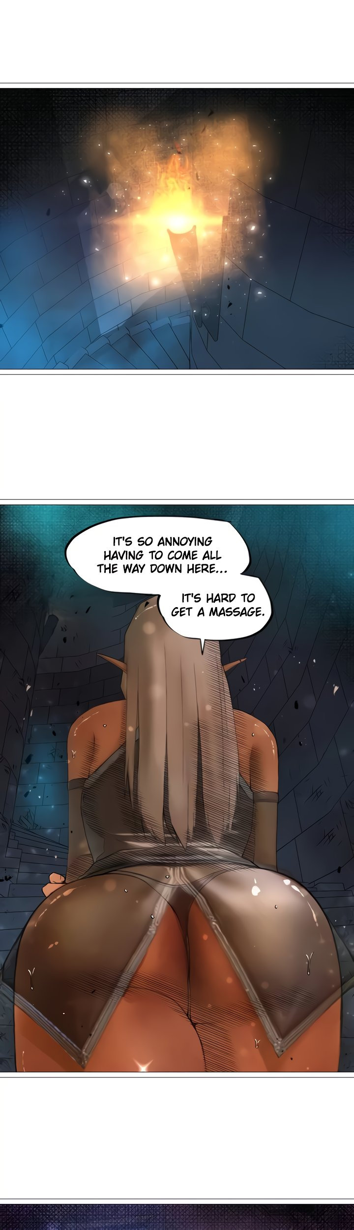 The DARK ELF QUEEN and the SLAVE ORC - Chapter 29 Page 4