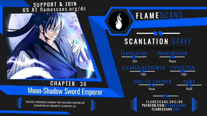 Moon-Shadow Sword Emperor - Chapter 36 Page 1