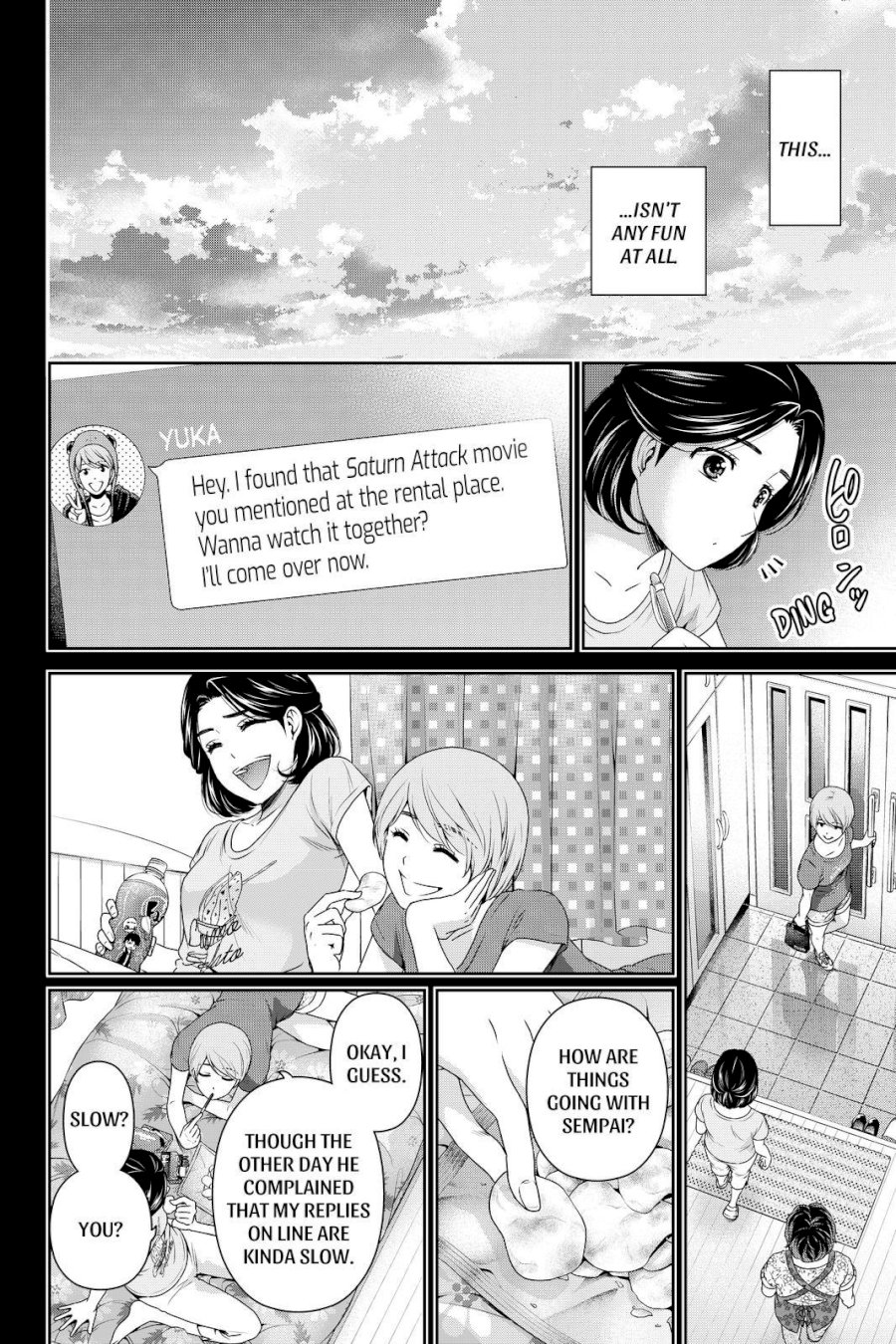 Domestic na Kanojo - Chapter 166 Page 12