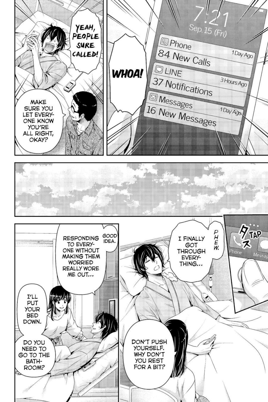 Domestic na Kanojo - Chapter 188 Page 4