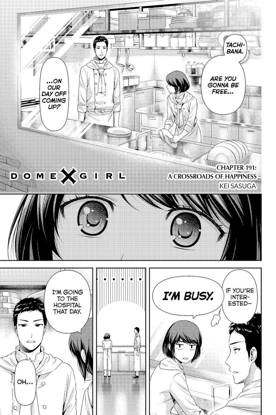 Domestic na Kanojo - Chapter 191 Page 1