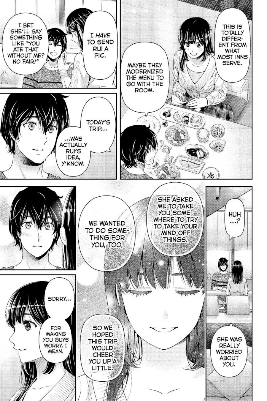 Domestic na Kanojo - Chapter 204 Page 9
