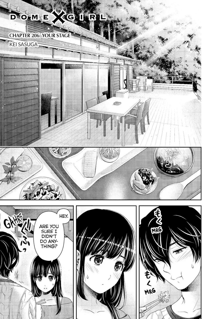 Domestic na Kanojo - Chapter 206 Page 1