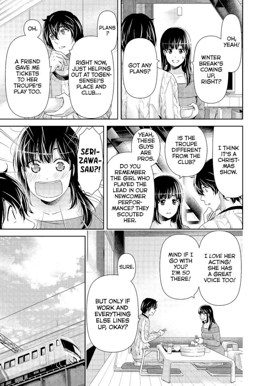 Domestic na Kanojo - Chapter 206 Page 3