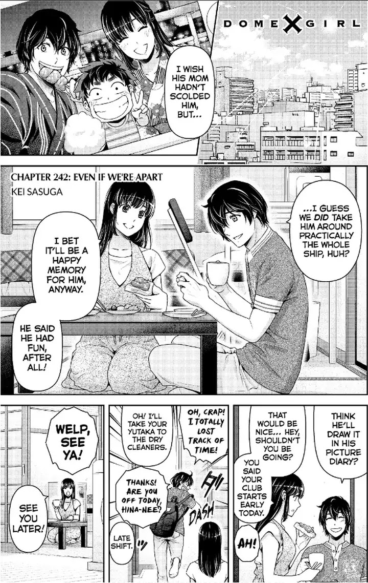 Domestic na Kanojo - Chapter 242 Page 1