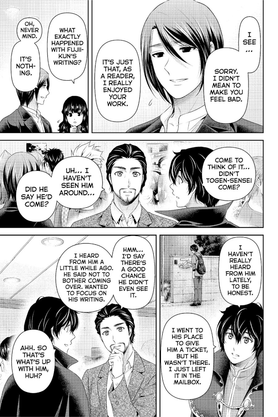 Domestic na Kanojo - Chapter 246 Page 12