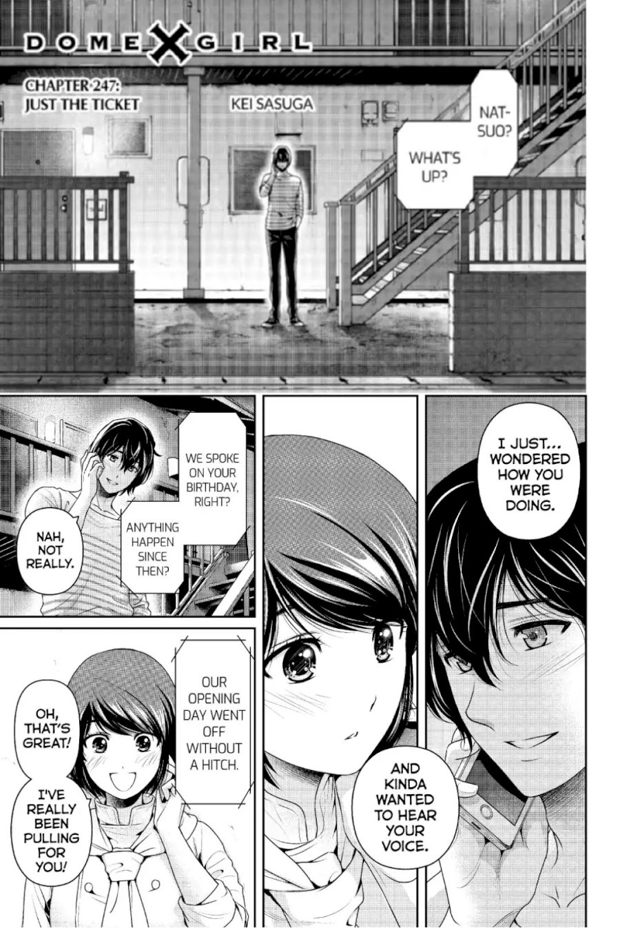 Domestic na Kanojo - Chapter 247 Page 1